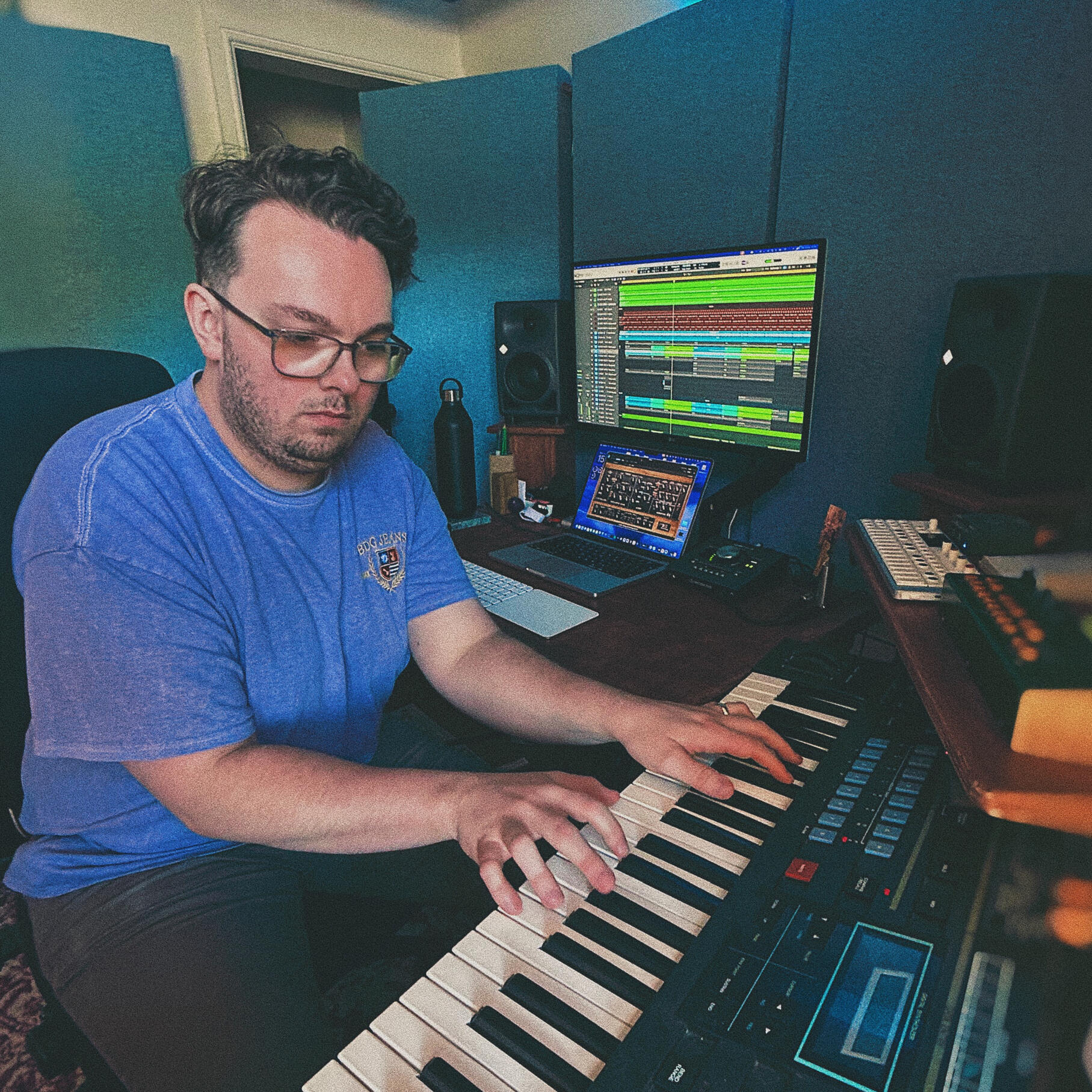 Josh in Studio